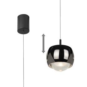 M8407  Roller Rise And Fall Pendant 12W LED Chrome